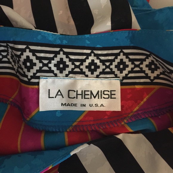 La Chemies Vintage 80s Oversized Batwing Top - Picture 7 of 9